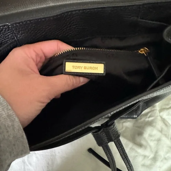Tory Burch Black Minimalist Backpack - Picture 4 of 10